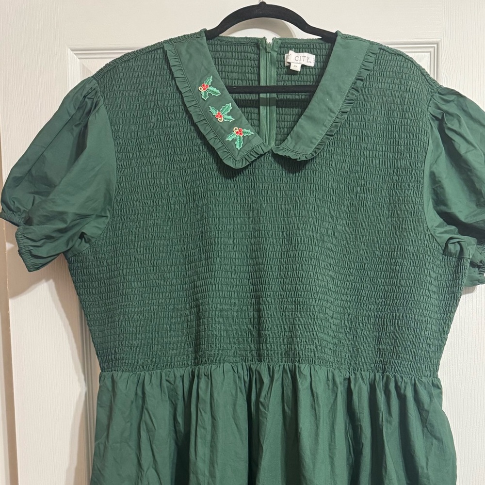Ivy City 3x Addie Christmas dress
